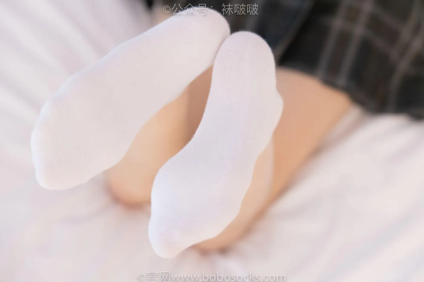 [BoBoSocks袜啵啵]NO.073 稚予-贝壳头、白棉袜、裸足 [145P]插图5